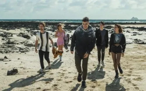 Los protagonistas de Bienvenidos a Edén. Foto: (Netflix)