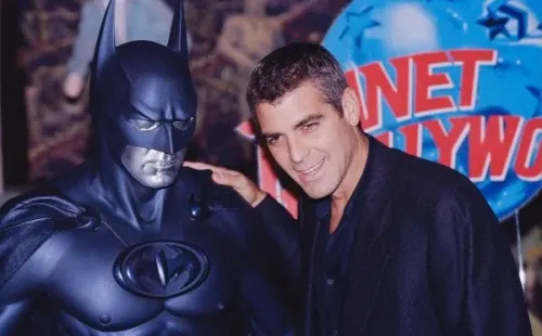 George Clooney en ‘The Batman’. Fuente: (Getty images)