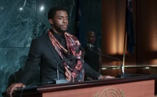 Chadwick Boseman en Black Panther 1. Foto: (IMDB)