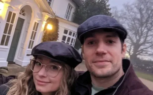 Henry Cavill y Natalie Viscuso. Foto: (@henrycavill).