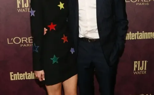 Natalia Dyer y Charlie Heaton, la pareja que comenzó en Stranger Things (Getty).