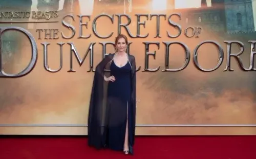 J.K Rowling en la premiere de Animales Fantásticos. Foto: (Getty)