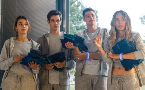 Los protagonistas de Bienvenidos a Edén. Foto: (Netflix)