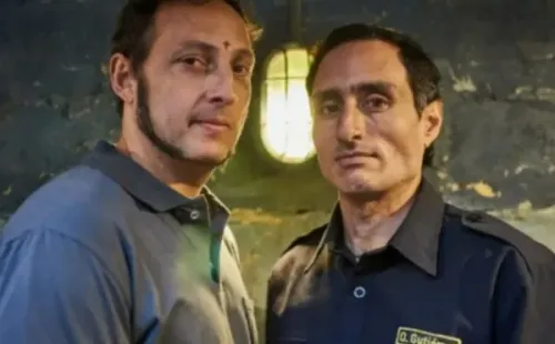 Diego Gallardo y Ariel Staltari (Foto: @diegogallardoactor)