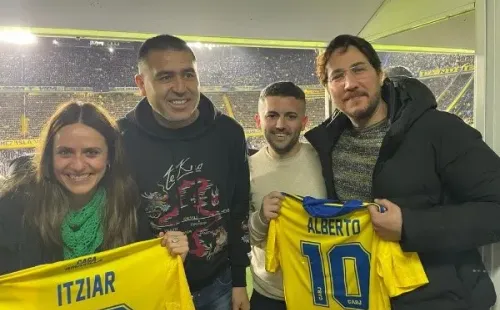 Itziar Ituño y Juan Román Riquelme (Urban).