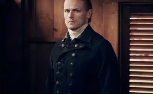 Sam Heughan es Jamie Fraser en Outlander. Foto: (Starz)