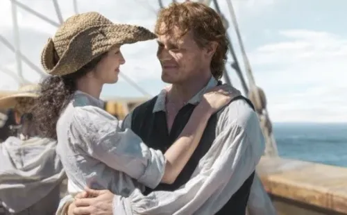 Jamie y Claire. Foto: (IMDB)