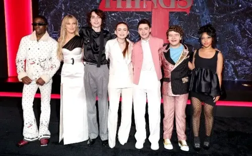 Los actores de Stranger Things. Foto: (Netflix)