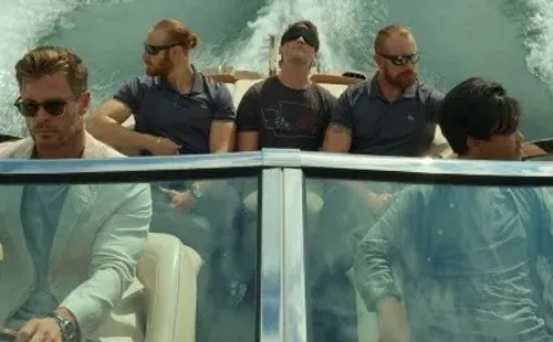 Chris Hemsworth es el protagonista de Spiderhead. Foto: (Netflix)