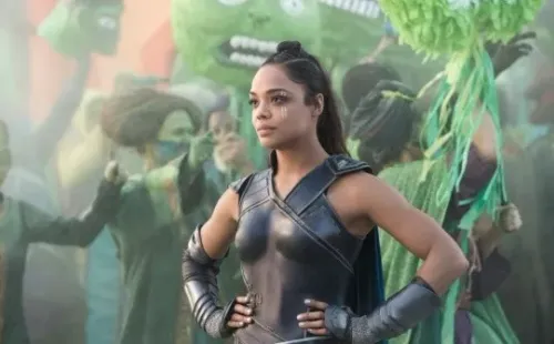 Tessa Thompson como Valquiria en Thor: Ragnarok. Foto: (IMDB)
