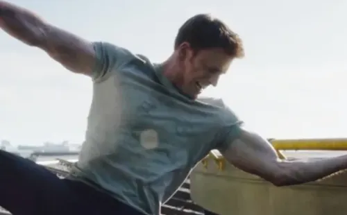 Chris Evans en Capitán América. Foto: (IMDB)