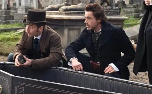 sherlock holmes robert downey jr judd law