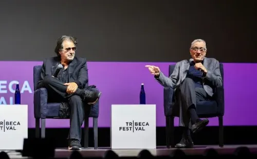 Al Pacino y Robert De Niro en el Festival de Tribeca (Getty).