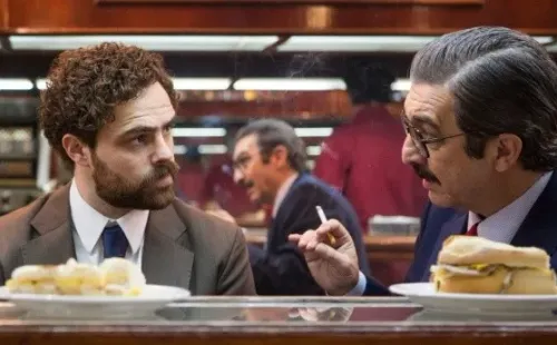 Lanzani y Darín. Foto: Sony Pictures.