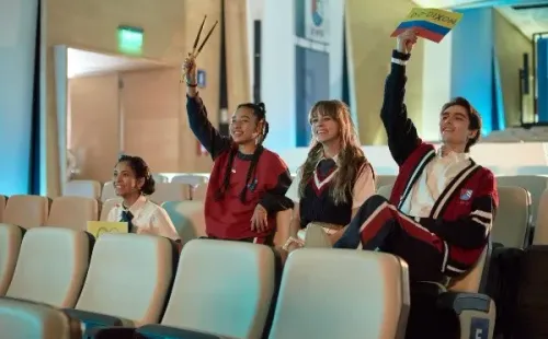 Los protagonistas de Rebelde. Foto: (Netflix)