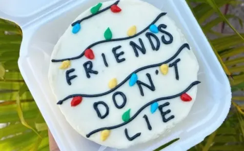 Pastel de Stranger Things (Instagram @borrobakery).