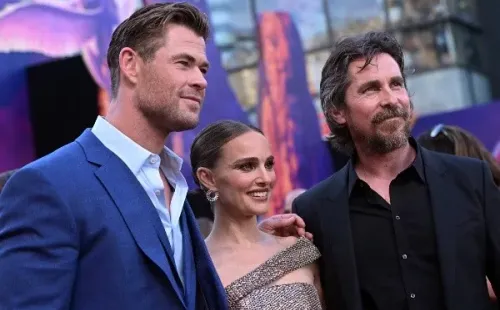 ¿Cómo es la relación de Chris Hemsworth y Natalie Portman? (Getty).