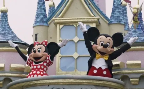 Mickey y Minnie. Foto: Getty.