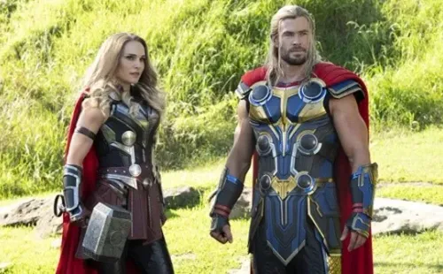Chris Hemsworth y Natalie Portman. Foto: (IMDB)