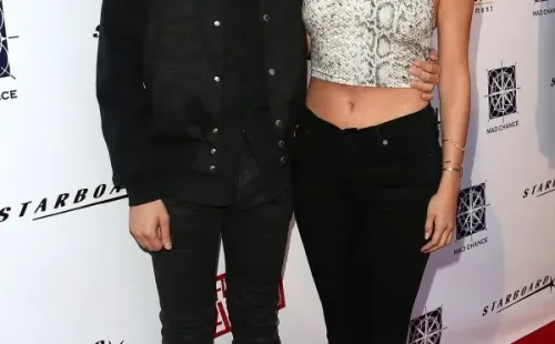 Nat Wolff y Selena Gomez en 2014 (Getty).