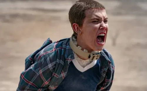 Millie Bobby Brown en Stranger Things. Foto: (Netflix)