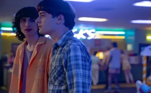 Will y Mike en Stranger Things. Foto: (Netflix)