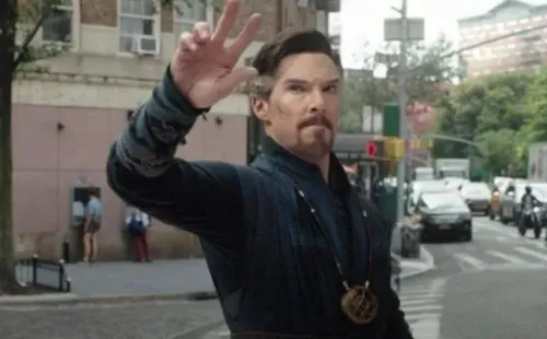 Benedict Cumberbatch en Spider-Man: No Way Home. Foto: (IMDB)