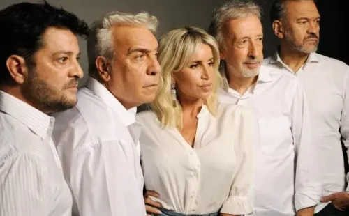Los protagonistas de Network. Foto: (Gabriel Machado - Prensa)