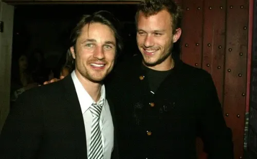 La amistad de Heath Ledger y Martin Henderson de Virgin River (Getty).