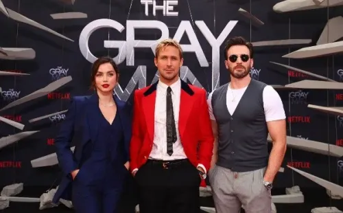 Ana de Armas, Ryan Gosling y Chris Evans protagonizan The Gray Man (Getty).
