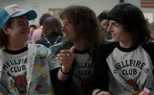 Gaten Matarazzo, Joseph Quinn y Finn Wolfhard. Foto: (IMDB)