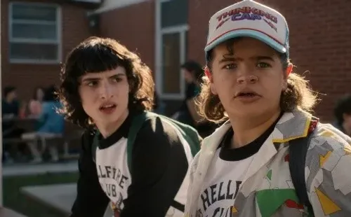 Mike y Dustin. Foto: (Netflix)