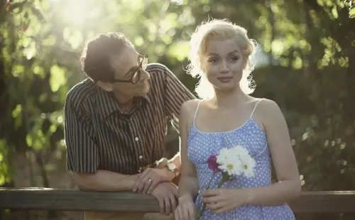 Ana de Armas como Marilyn Monroe para Blonde (Netflix).