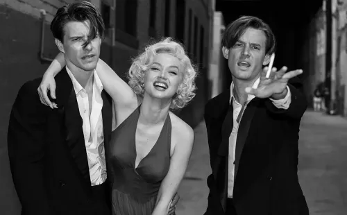 Ana de Armas como Marilyn Monroe para Blonde (Netflix).