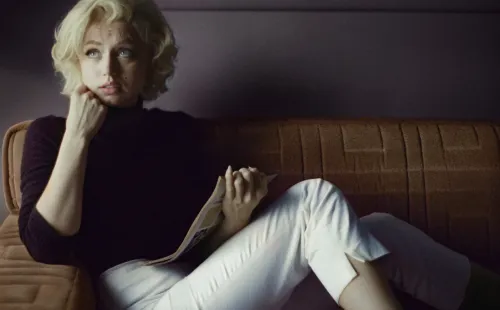 Ana de Armas como Marilyn Monroe para Blonde (Netflix).