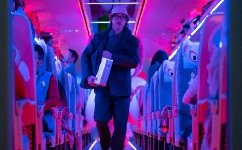 Brad Pitt en Bullet Train. Foto: (IMDB)