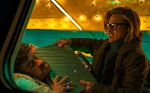 tren bala brad pitt bad bunny