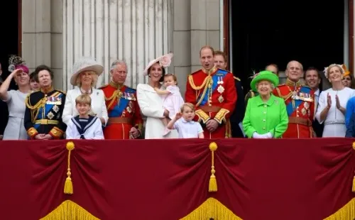 La familia Windsor. Foto: (Getty)
