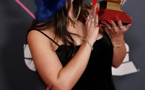 Nathy Peluso, una de las nominadas a los Premios Gardel 2022 (Getty).