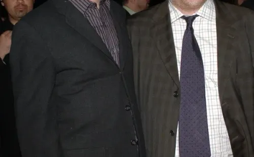 Philip Seymour Hoffman y Paul Thomas Anderson (Getty).
