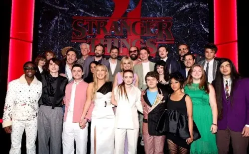 El reparto de Stranger Things brilla en Netflix (Getty).