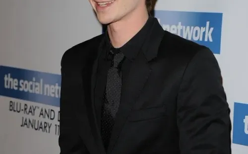 Andrew Garfield actuó en The Social Network (Getty).