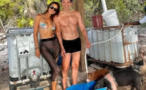 Bradley Cooper e Irina Shayk de vacaciones (Instagram @irinashayk).