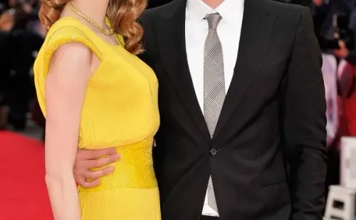 Andrew Garfield y Emma Stone en 2014 (Getty).
