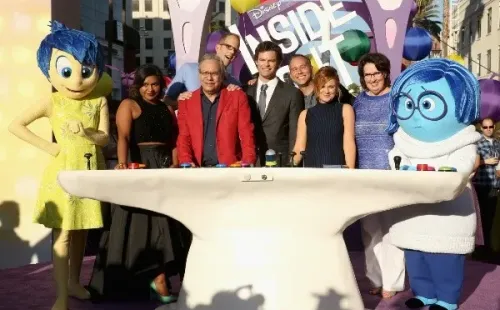 El reparto original de Inside Out (Getty).