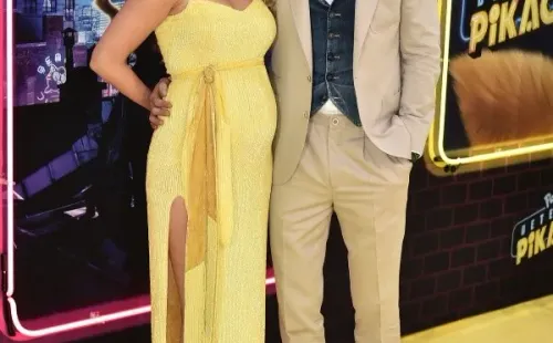 Blake Lively embarazada en 2019 (Getty).