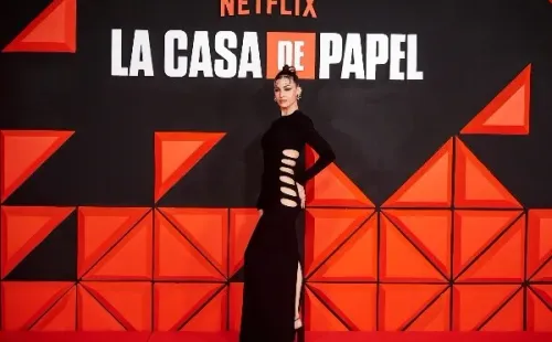Úrsula Corberó deslumbró en La Casa de Papel (Getty).