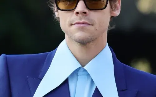 Harry Styles en la presentación de Don't Worry Darling (Getty).