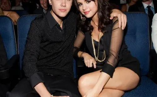 Justin Bieber y Selena Gomez en 2011 (Getty).