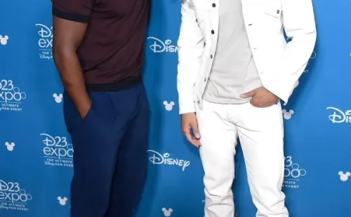 Sebastian Stan y Anthony Mackie, grandes amigos a partir de Marvel (Getty).